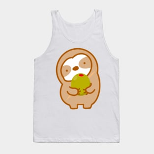 Cute Olive Sloth Tank Top